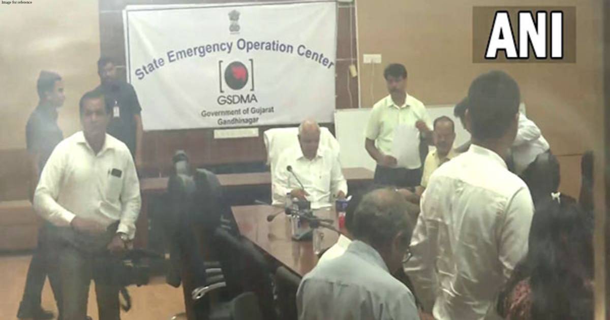 Cyclone Biparjoy: Gujarat CM holds review meeting at State Emergency Operation Center